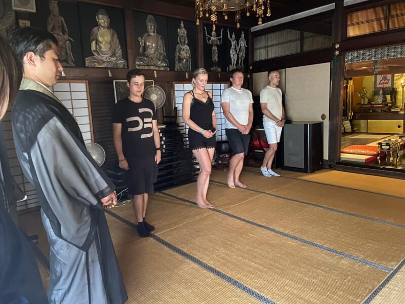 Kyoto Zen Feast: Eating Meditation & Buddha Drawing - Drawing Buddha With Brush and Washi