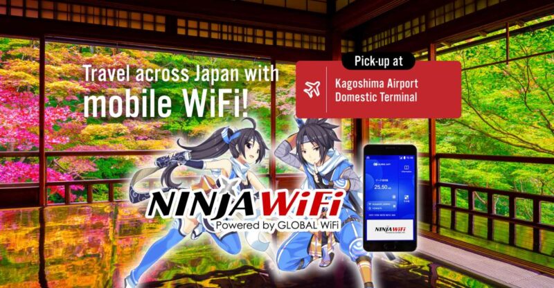 Kyushu: Kagoshima Airport Mobile WiFi Rental - Key Points