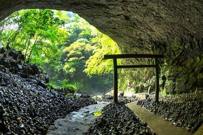 Kyushu Kamishiromi Shrine, Amano Iwato, and Takachiho Gorge Tour - Amano Iwato: Unveiling the Mythical Birthplace of the Sun Goddess
