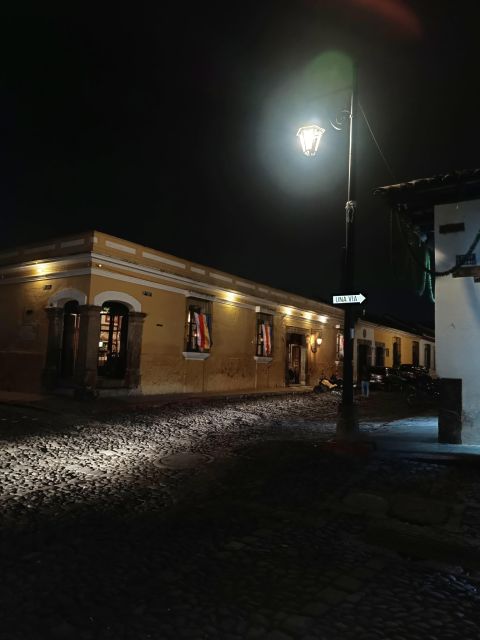 La Antigua Horror Stories Night Walking Tour - Booking Information