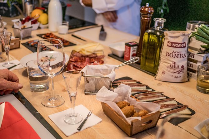 La Boqueria Market and Paella Cooking Class in Barcelona - Cooking Class With the Chef