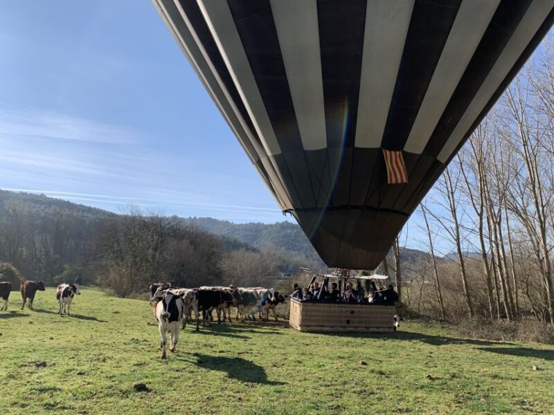 La Garrotxa Volcanoes Half-Day Hot Air Balloon Flight - Meeting Point and Transportation
