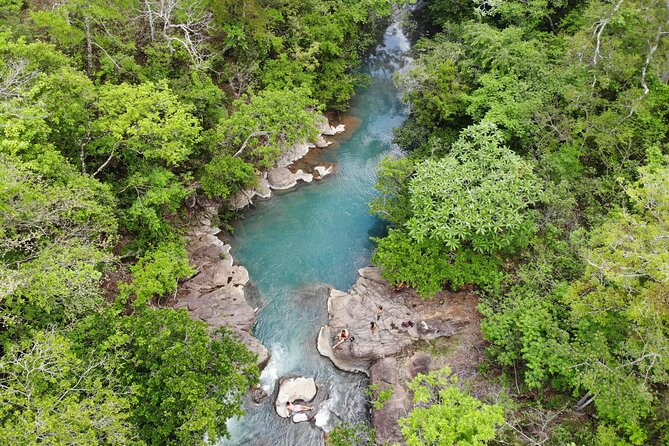 La Leona Waterfall Cliffjumping White Water Tubing Private Tour - Key Points