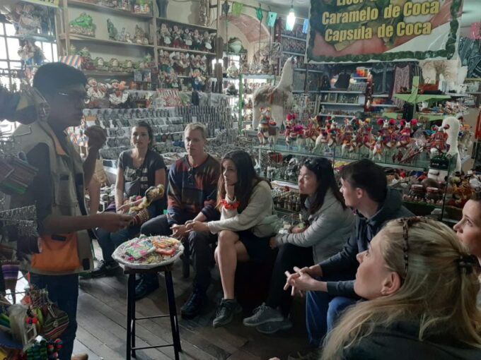 La Paz City Tour With Moon Valley - Visiting the Witches Market