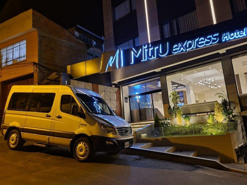 La Paz: Private Transfer From La Paz Hotels to El Alto Airport - Important Information