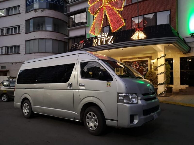 La Paz: Private Transfer From La Paz Hotels to El Alto Airport - Passenger Details