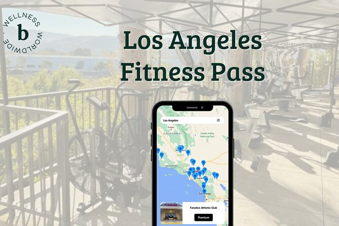 LA Premium Fitness Pass - Booking and Activation