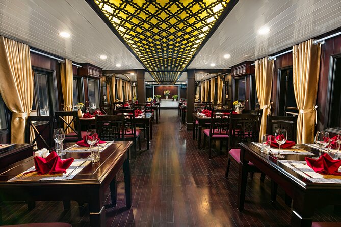 La Regina Classic Cruise, Stunning Bai Tu Long Bay 2 Day 1 Night - Inclusions and Amenities