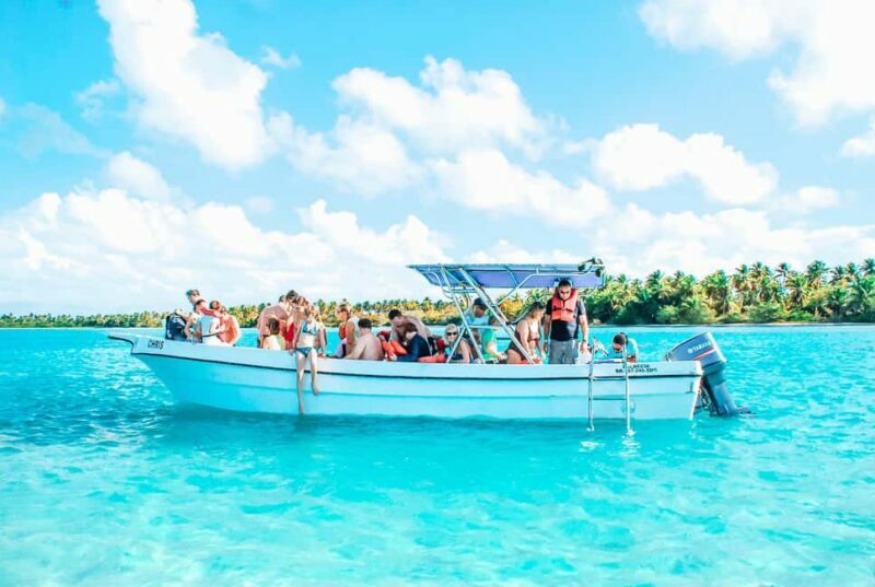 La Romana: Saona Crusoe VIP for cruise guests - Key Points