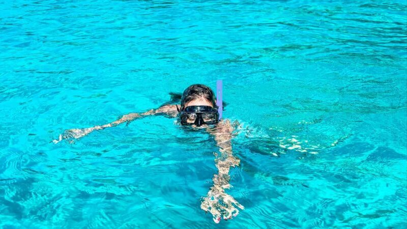 La Romana: Saona Crusoe VIP for cruise guests - The Natural Pool: The Perfect End