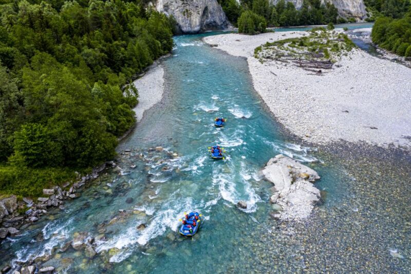 Laax, Flims, Ilanz: Vorderrhein Rafting (Half Day) - Inclusions and Provisions
