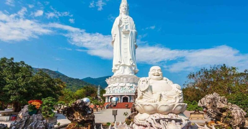 Lady Buddha, Marble Mountains, Da Nang by Night & Cruise - Itinerary and Experience