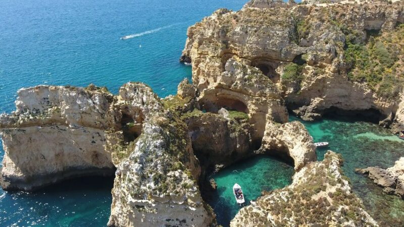 Lagos: Ponta Da Piedade Cave and Coastal Tour - Swim and Snorkel in Atlantic