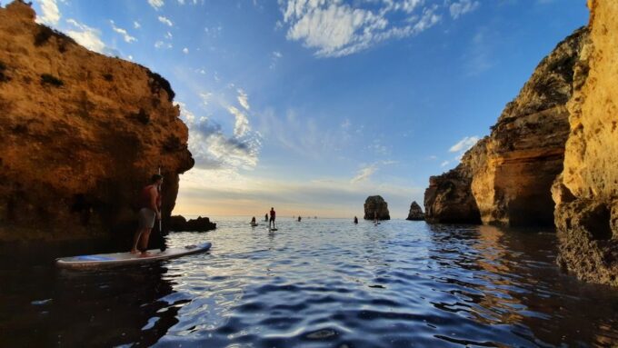 Lagos: Sunrise SUP Tour to the Ponta Da Piedade Caves - Exploring Hidden Coves