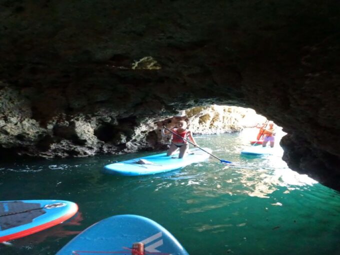 Lagos SUP Caves&Grottoes Tour at Sunrise, Ponta Da Piedade - Tour Itinerary