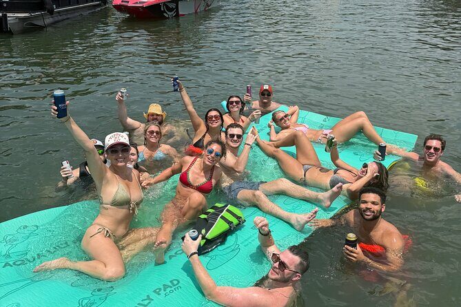 Lake Austin Gone Wild- #1 Single Decker Pontoon in Austin. BYOB - Key Points