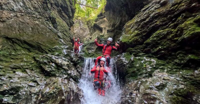 Lake Bled: Canyoning Adventure With Free Footage - Booking and Cancellation Policy