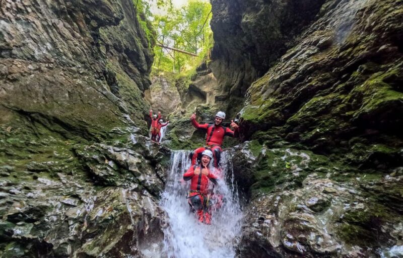 Lake Bled: Canyoning Adventure With Free Footage - Group Size and Pickup Information