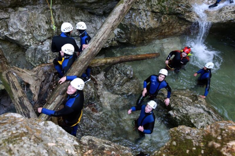 Lake Bled: Canyoning Excursion With Photos - Pickup and Itinerary Details