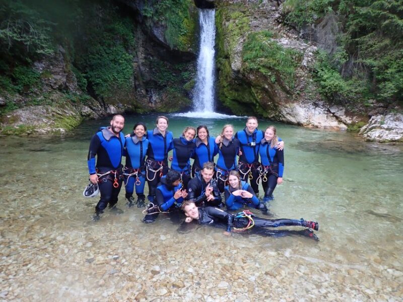Lake Bled: Kayaking and Canyoning Experience - Canyoning Adventure