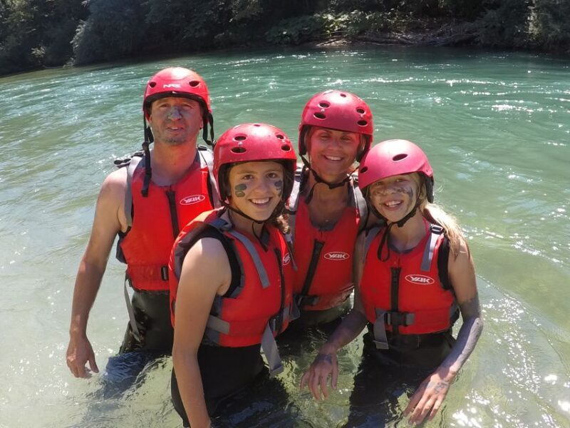 Lake Bled: Rafting and Canyoning Excursion With Photos - Included Amenities