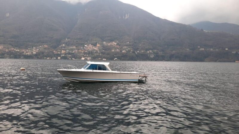 Lake Como: 1 Hour Private Boat Tour - Villa Oleandra Visit