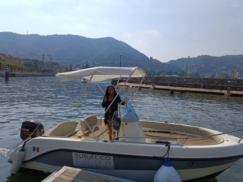 Lake Como: 3-Hour Boat Rental - Experience Highlights