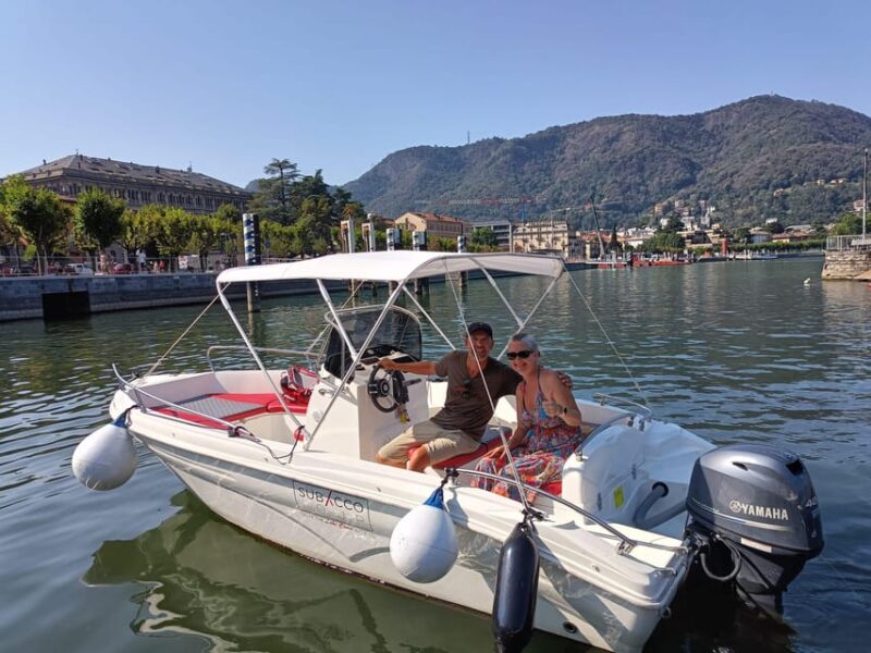 Lake Como: 4-Hour Private Boat Rental - Important Information