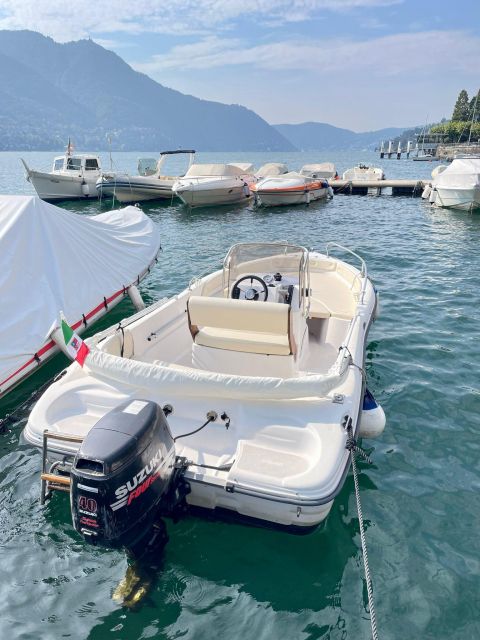 Lake Como: 5-Hour Private Boat Rental - Key Points