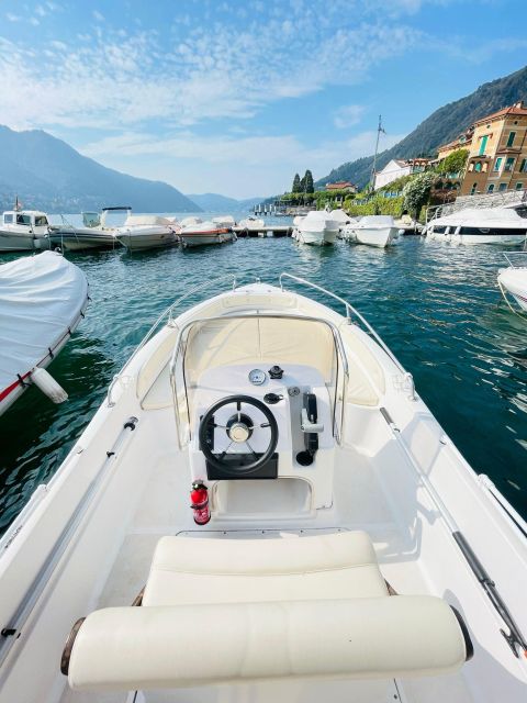 Lake Como: 5-Hour Private Boat Rental - Safety Precautions and Regulations