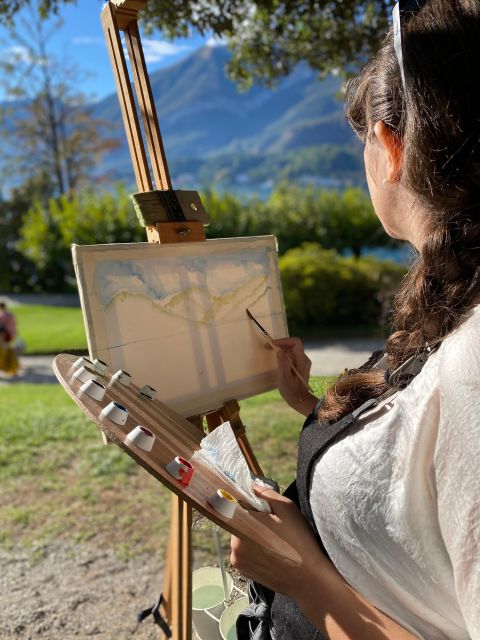 Lake Como: Bellagio En Plein Air Art Class - Key Points