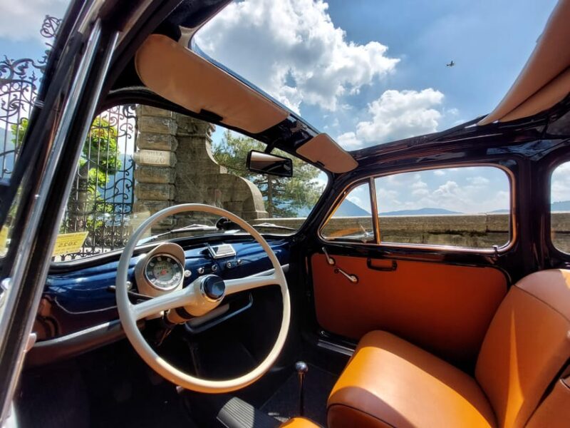 Lake Como: Classic Fiat 500 Car Full Day or 4-Hour Rental - Key Points