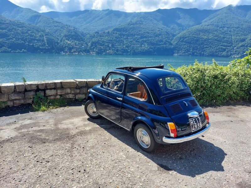 Lake Como: Classic Fiat 500 Car Full Day or 4-Hour Rental - Pickup and Delivery Service