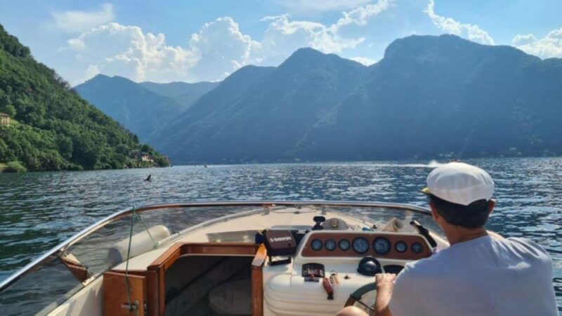 Lake Como Full Day Private Boat Tour Groups of 1 to 7 People - Experience Highlights