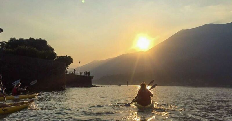 Lake Como: Golden Hour Guided Kayak Tour - Inclusions