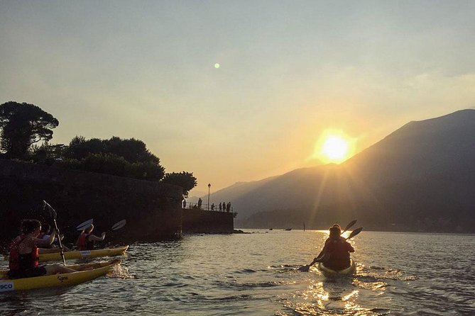 Lake Como Golden Hour Kayak Tour - Inclusions