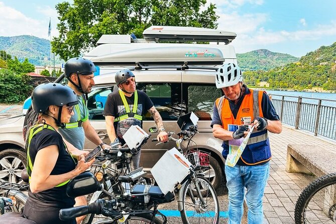 Lake Como: Tour Leader Guided Ebike Tour - Ipad and Audio Helmet - Key Points