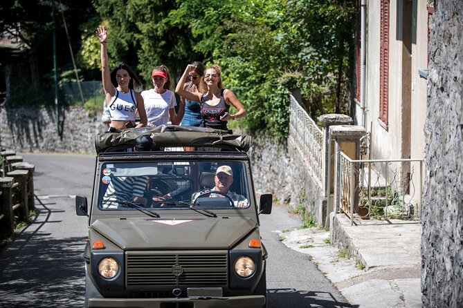 Lake Como Volta Lighthouse and Brunate Jeep Sightseeing Tour - Exploring Brunates Historic Center