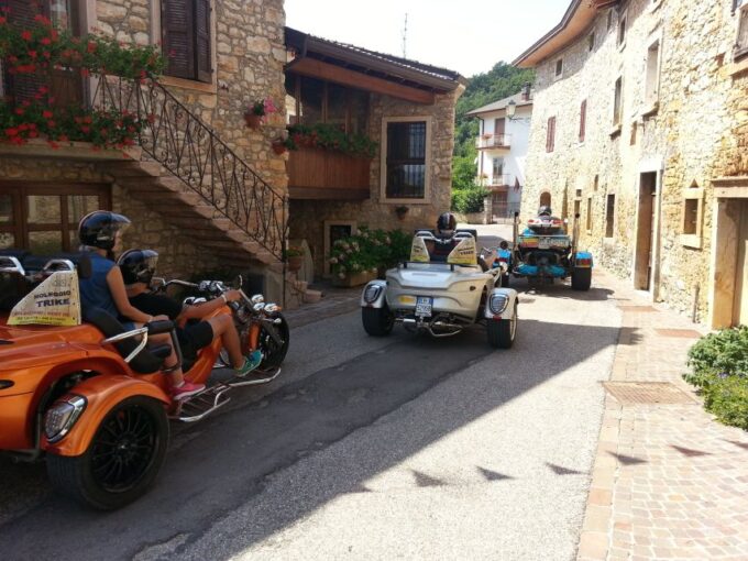 Lake Garda and Verona: 8-Hour Trike / Ryker Rental - Rental Inclusions and Exclusions