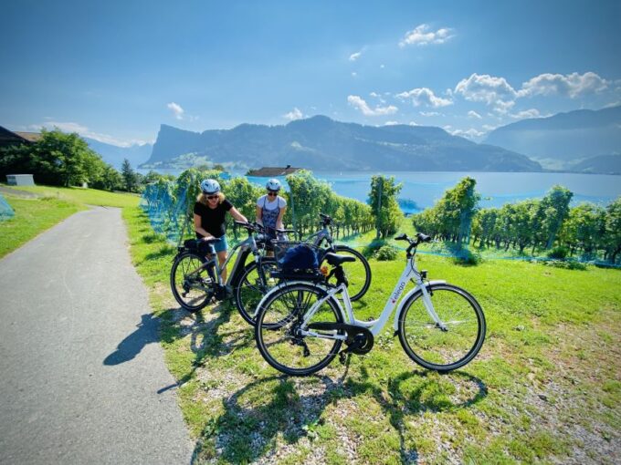 Lake Lucerne Peninsula E-Bike Tour - Tour Route