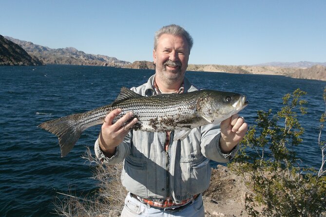 Lake Mead Striped Bass Fishing Getaway - Included Fishing Gear and Supplies