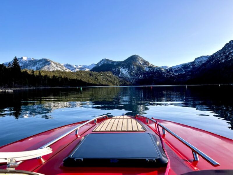 Lake Tahoe: 2-Hour Private Boat Trip With Captain - Boat Specifications