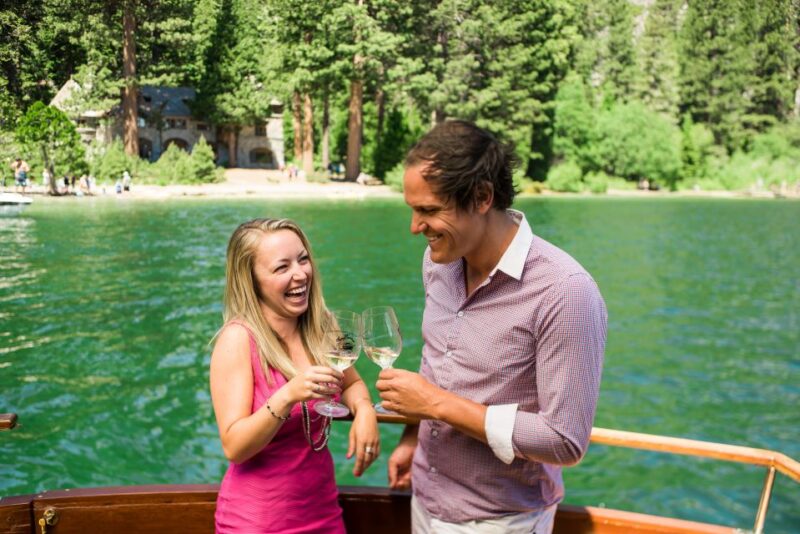 Lake Tahoe: Emerald Bay Sunset Wine Tasting Yacht Cruise - Booking and Cancellation