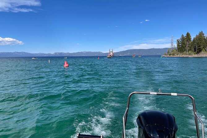 Lake Tahoe Luxury Pontoon Boat Rental Captain Cost Not Included - Pontoon Boat Features