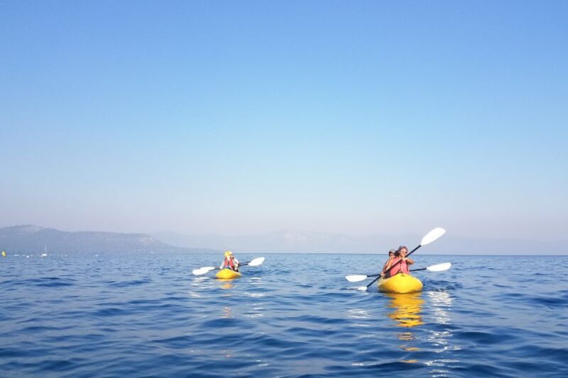 Lake Tahoe: North Shore Kayak or Paddleboard Tour - Booking Information