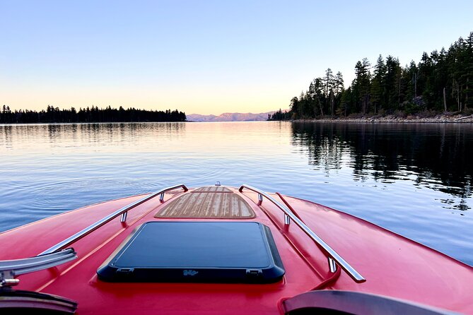 Lake Tahoe Private Boat Charter With Captain - Private and Exclusive Nature of Tour