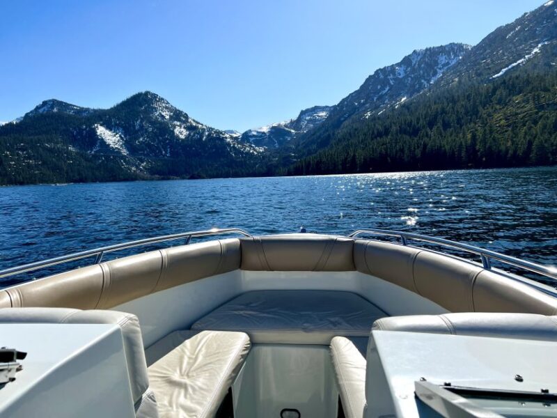 Lake Tahoe: Private Sightseeing Cruise on Lake Tahoe 4 Hours - Itinerary Highlights