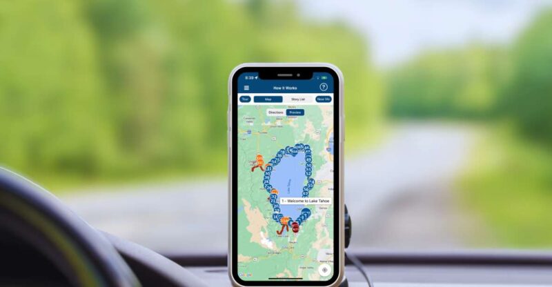 Lake Tahoe: Self-Guided Driving Tour - Itinerary Highlights