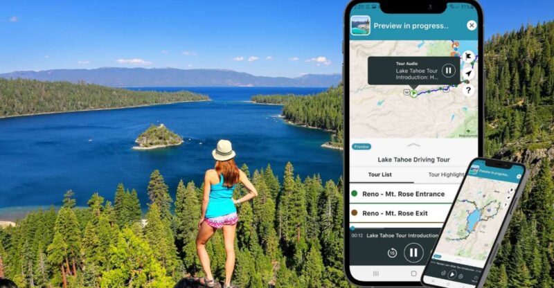 Lake Tahoe: Self-Guided GPS Audio Tour - Experience and Itinerary