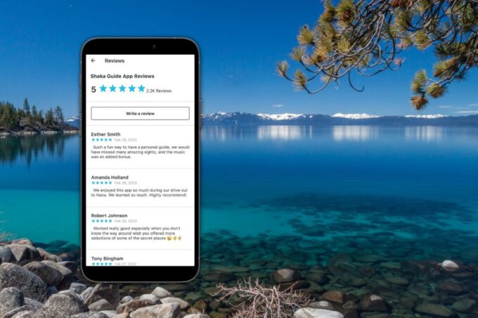 Lake Tahoe: Self-Guided GPS Audio Tour - Scenic Highlights